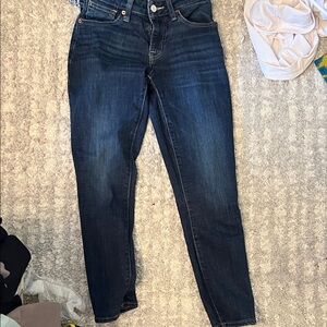 Lucky Brand Dark Blue Straight Leg Jeans